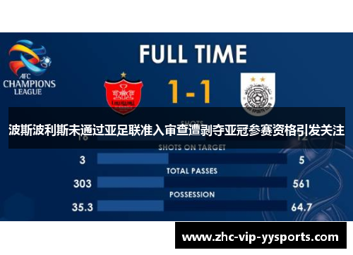 波斯波利斯未通过亚足联准入审查遭剥夺亚冠参赛资格引发关注